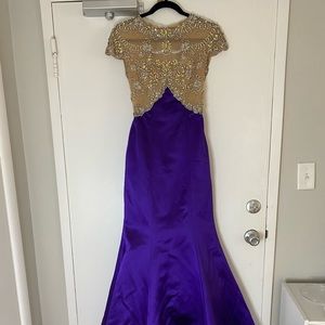 Purple Sherri Hill Gown